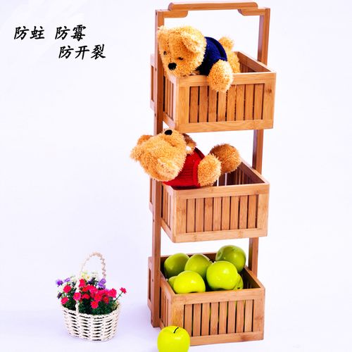 竹制置物篮立式 碳化竹制 福建新胜峰木业是以生产厨房用品