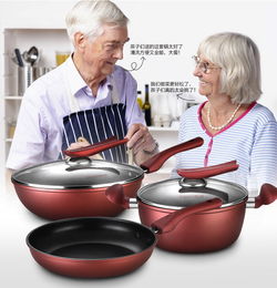厨房六件套不粘锅 无油烹饪新体验